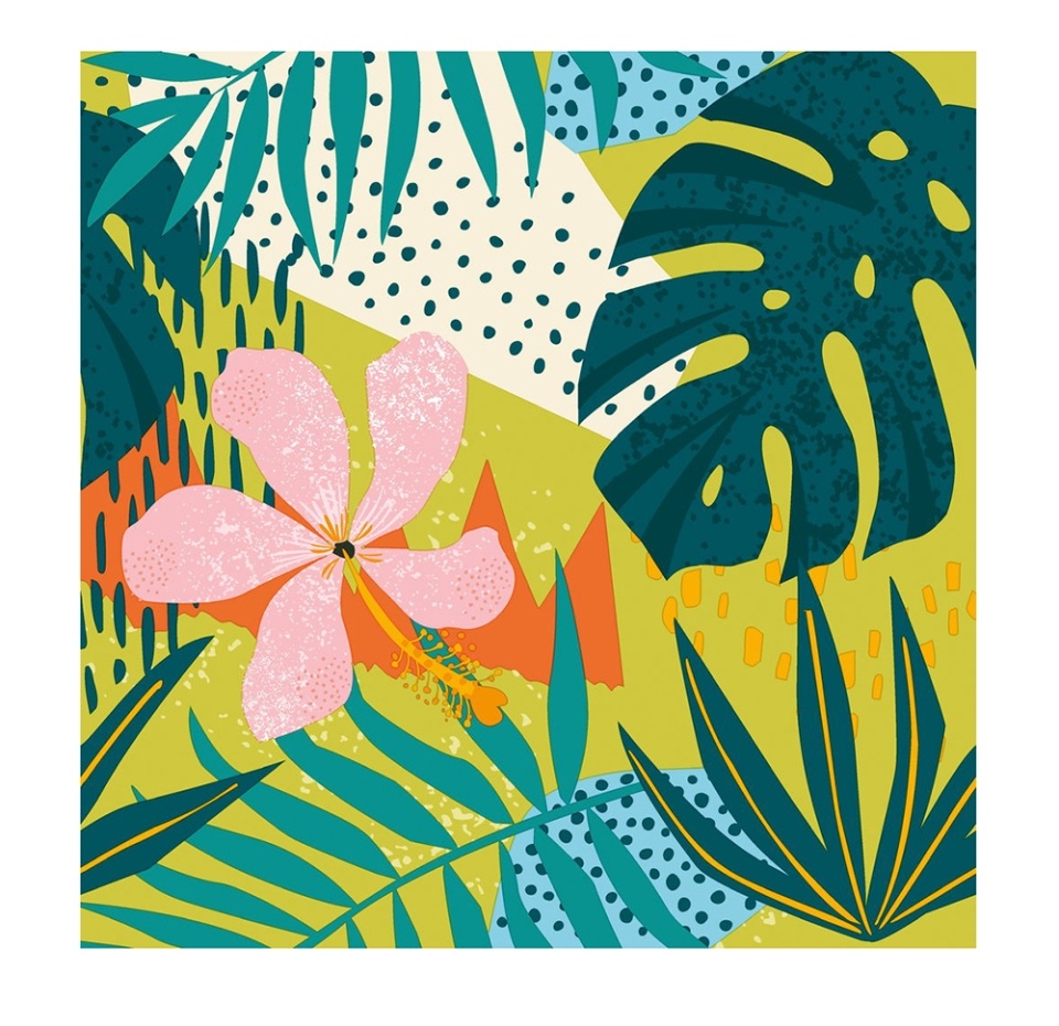 

Салфетки сервировочные Paper+Design Jungle 33х33 см, 3 слоя, 20 шт.