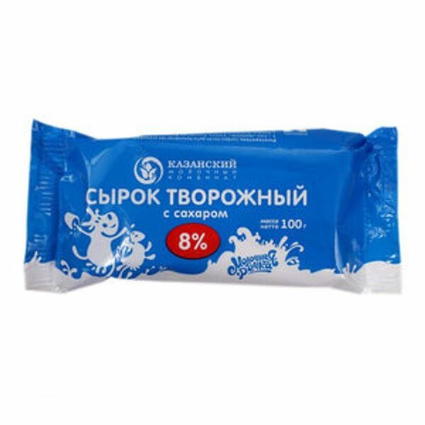 Сырок творожный Молочная речка 8%