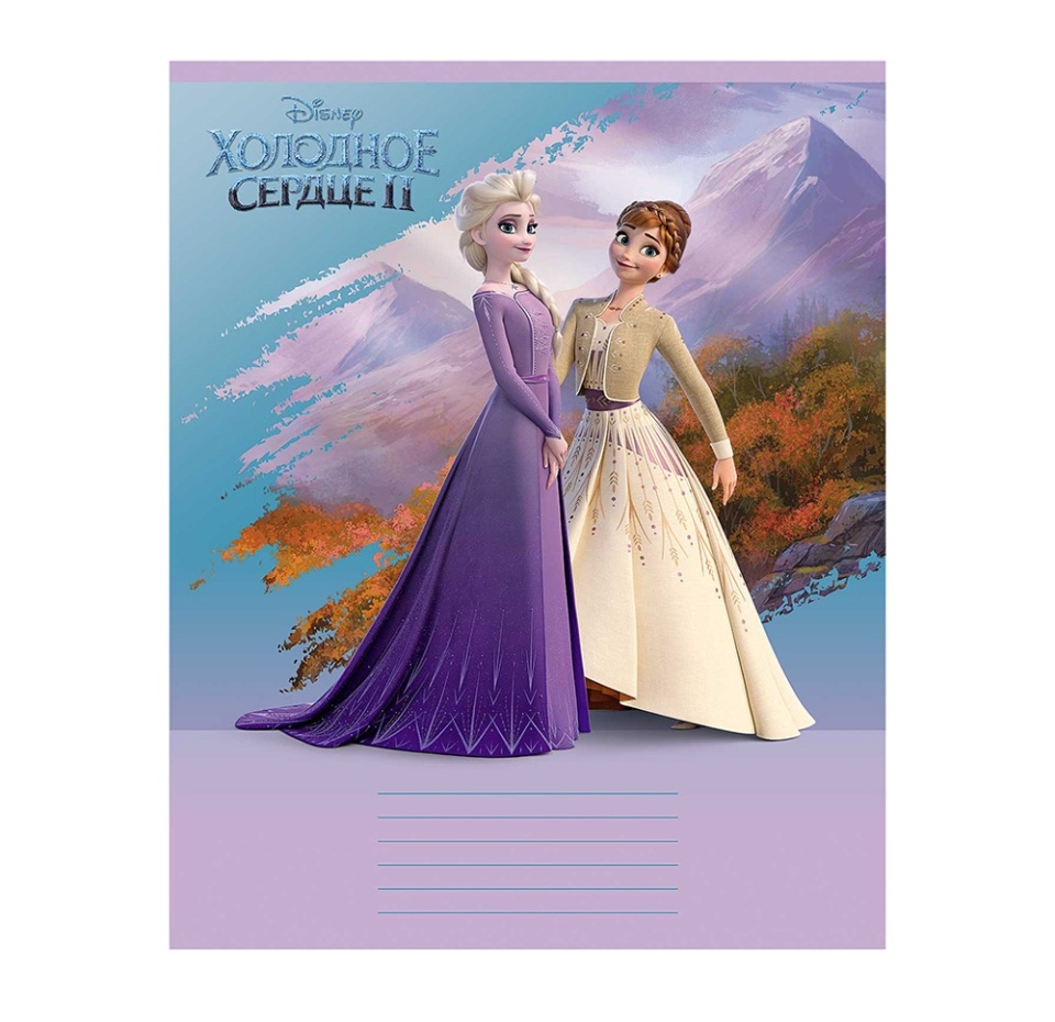 

Тетрадь Hatber 18л А5ф клетка на скобе скругл.углы серия Холодное сердце (DISNEY) в ассортименте 1 шт