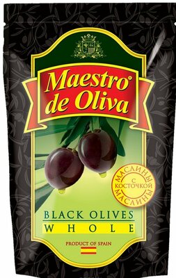 Маслины Маэстро де Олива (Maestro de Oliva) без косточки 170 г