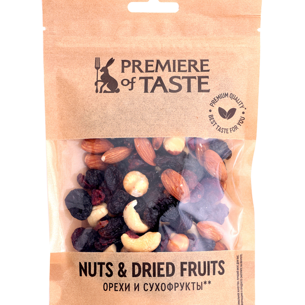 Смесь Premiere of Taste Premium орехово-фруктовая 140 г