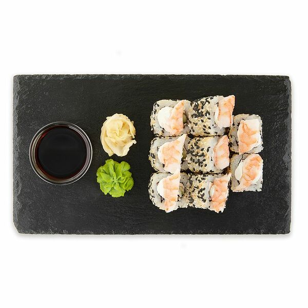 Ролл с креветкой и творожным сыром с юдзу Шеф Перекрёсток, 260г