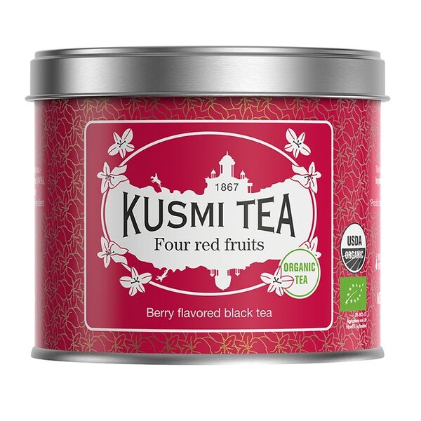 Чай черный Kusmi Tea Organic Four red fruits