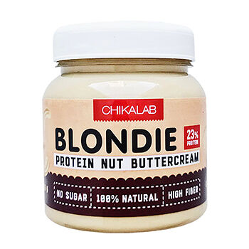 Паста орехово-протеиновая Chikalab Blondie белая с кешью (без сахара) - 250 г