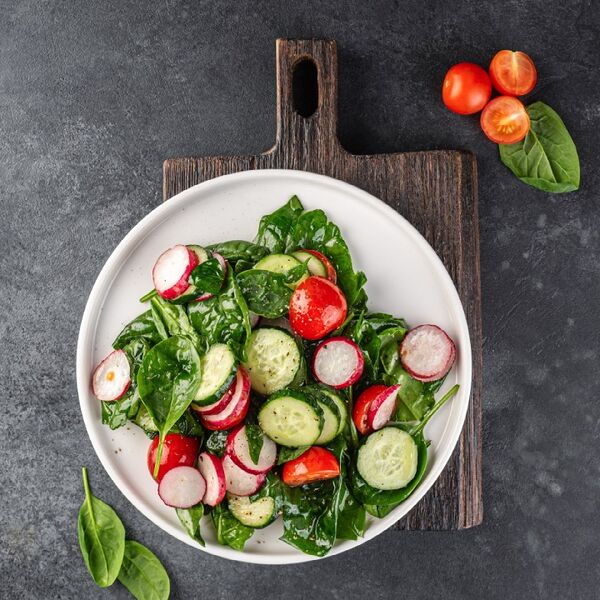 Салат из свежих овощей