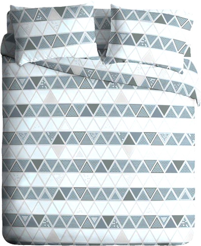 

Комплект постельного белья 2-спальный HOMECLUB Prizma, бязь, 100% хлопок