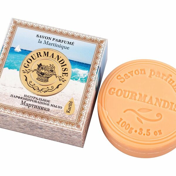 GOURMANDISE Мыло натуральное парфюмированное Мартиника, 100 г