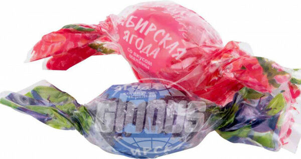 Карамель леденцовая Сибирская ягода Ассорти