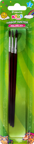

Набор кистей ЛЕНТА № 2,4,5, 3шт