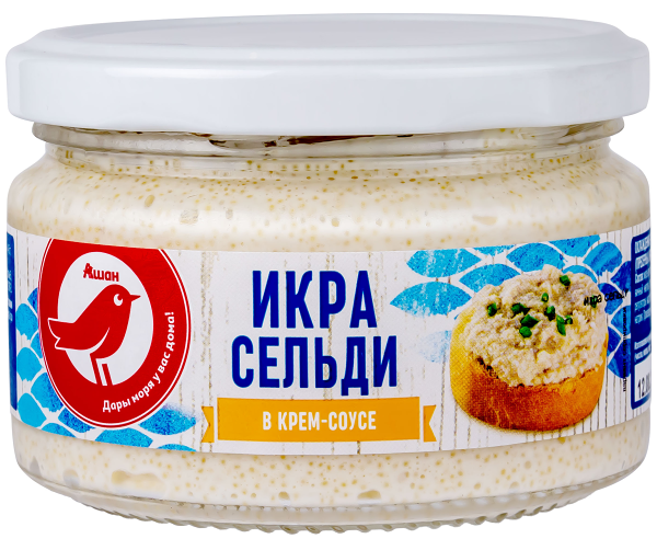 Икра рыбная Ашан Красная птица классическая