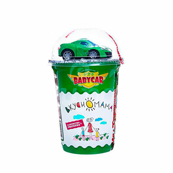 Шарики кукурузные ВкусноМама Бейбикар-Сюрприз 30гр в Глазури