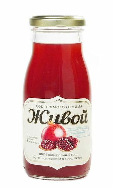 Сок Живой Гранатовый прямого отжима
