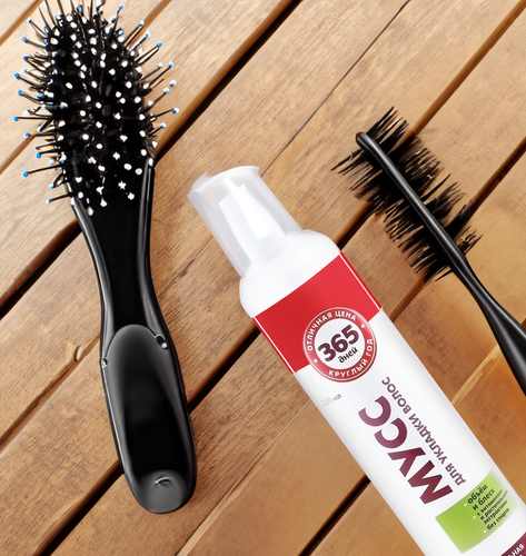 

Мусс для укладки волос 365 дней Сверхсильная фиксация