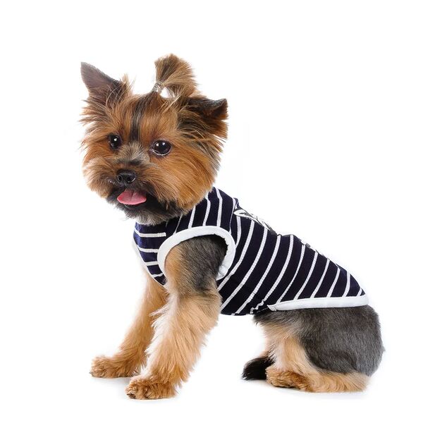 Футболка для собак 2XL черный (унисекс)