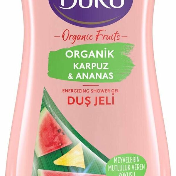 Гель для душа Duru Organic Fruits Watermelon & Pineapple