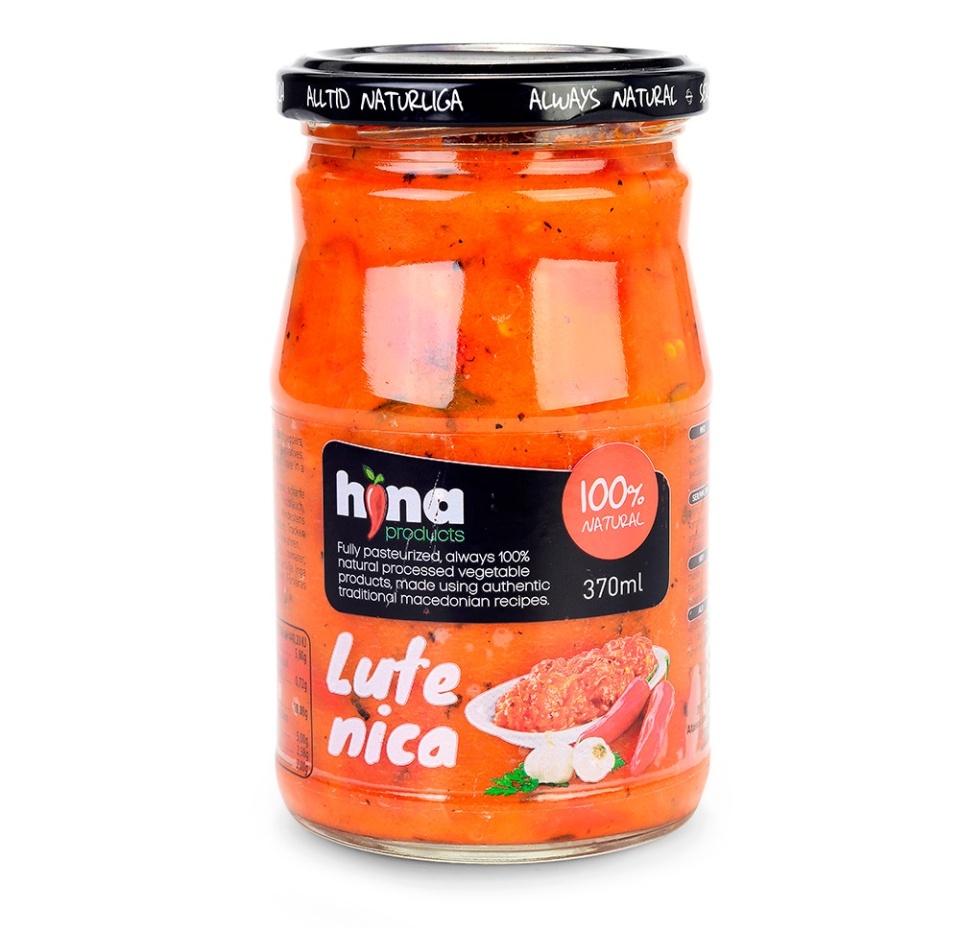 

Лютеница Hina по-домашнему 370 мл Македония