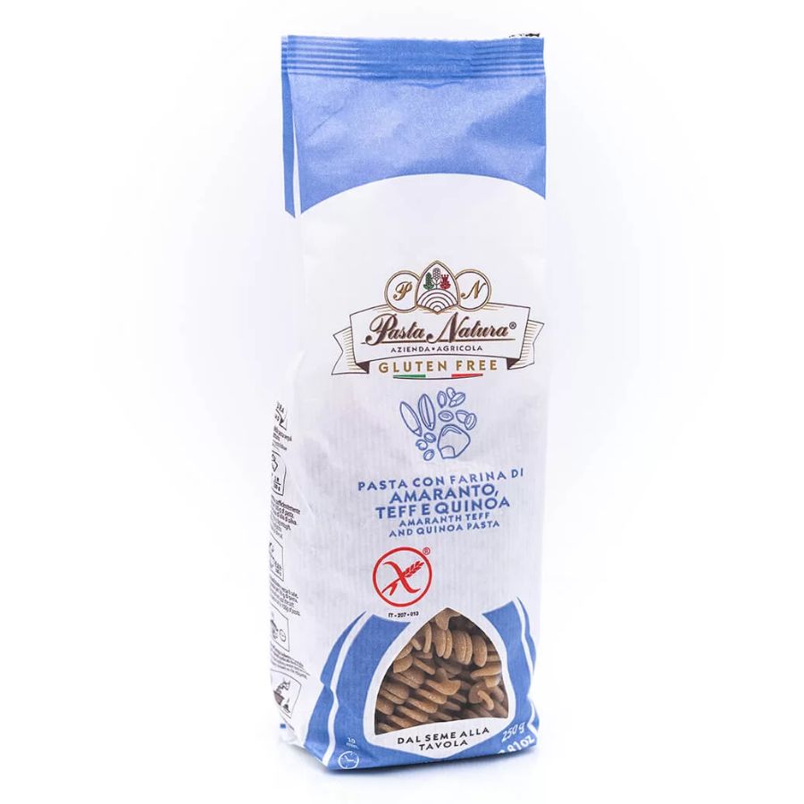 

Макаронные изделия Pasta Natura Фузилли из амаранта тефф и киноа 250 г