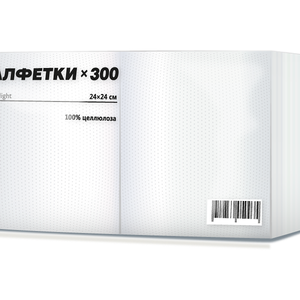 Салфетки KIVI 300шт в асс.