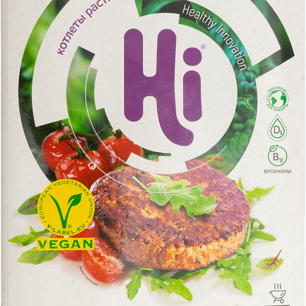 Котлеты растительные Hi Vegan