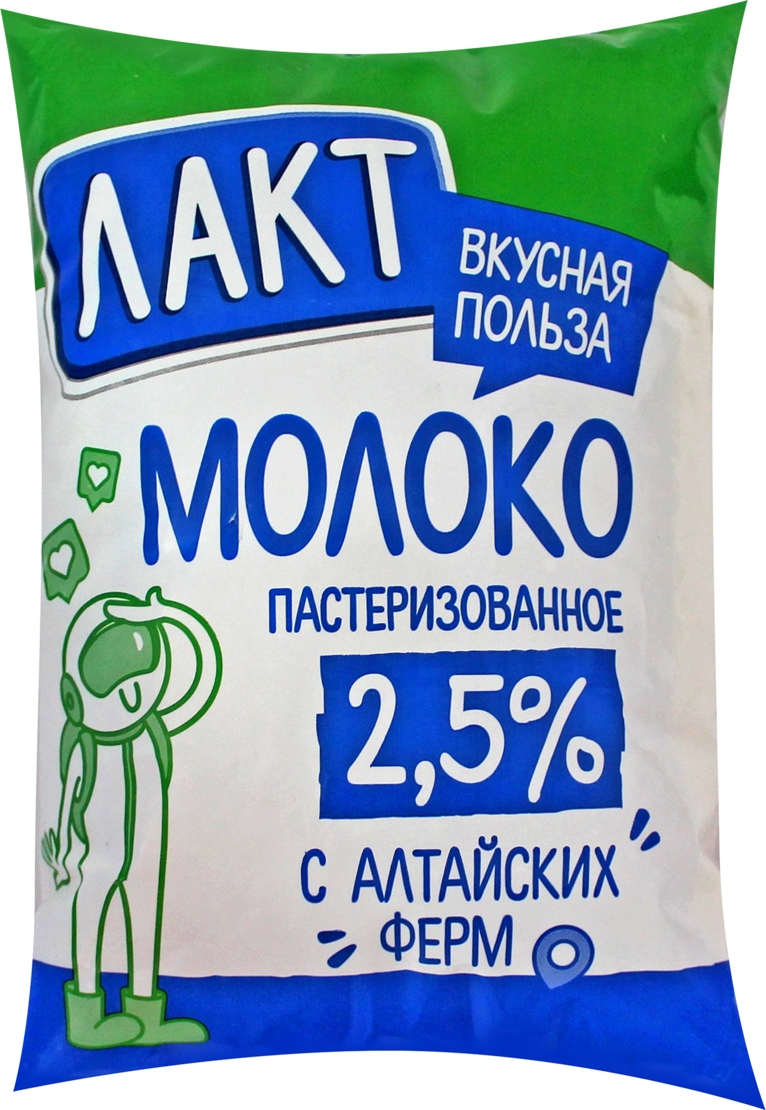 

Молоко Лакт пастеризованное 2.5% 800 мл