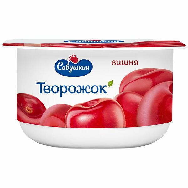 Творожок Савушкин Вишня 3,5% 120 г