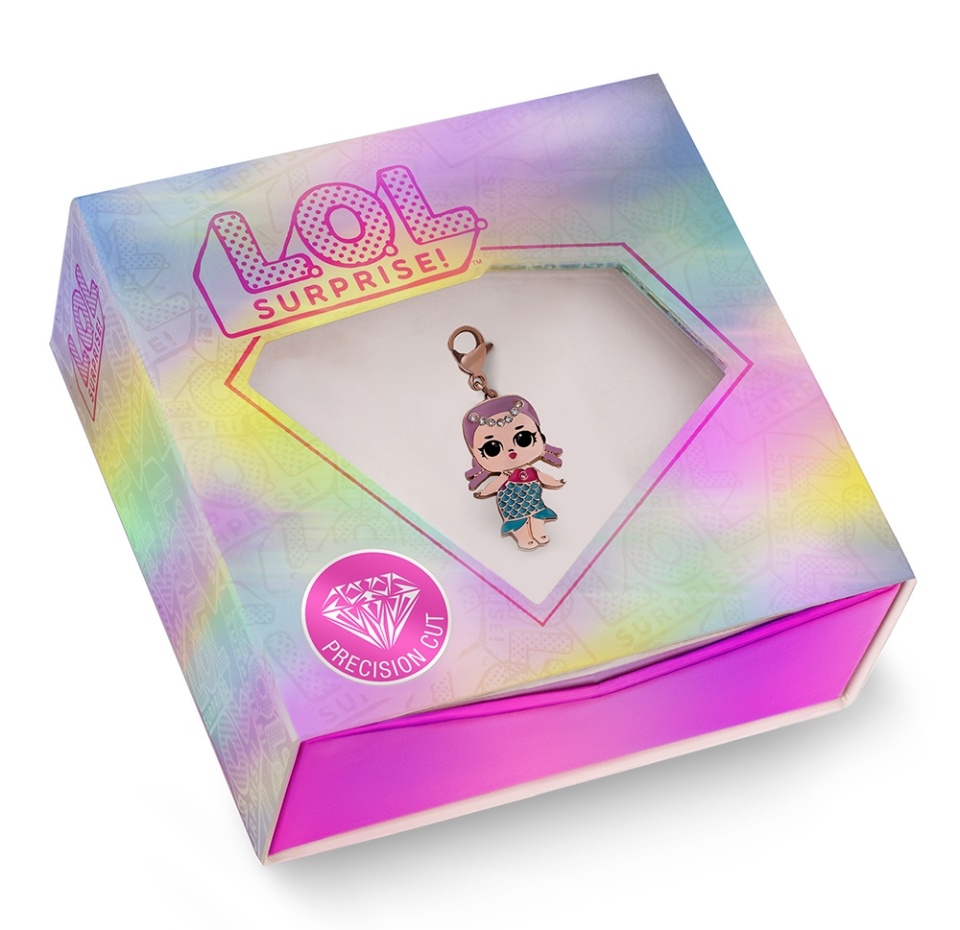 

Шарм L.O.L. Surprise! Merbaby сталь покрытая 18 кар золотом