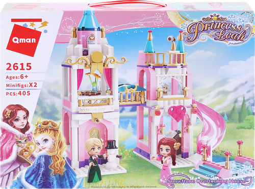 Конструктор QMAN Замок, 405 деталей