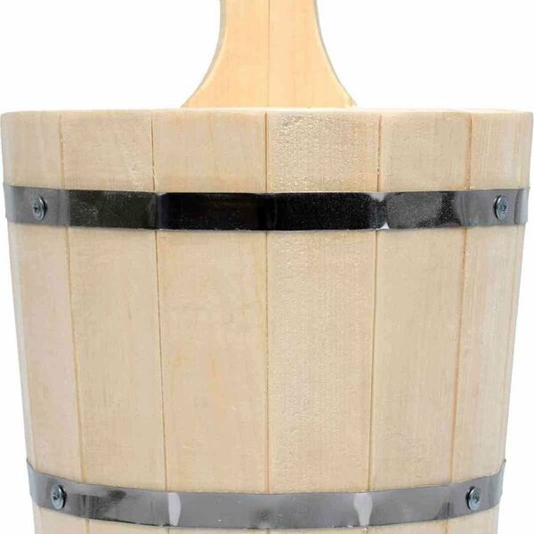 Ушат шайка Банные штучки С лёгким паром, липа, 5 л