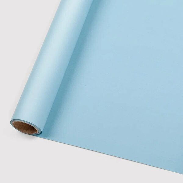 Пленка матовая голубая
