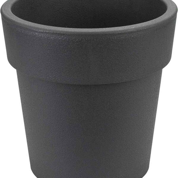 Кашпо Idea Тубус цвет: графитовый 150 мм