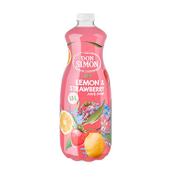 Напиток негазированный Don Simon лимонад лимон-клубника 1.5л, Испания
