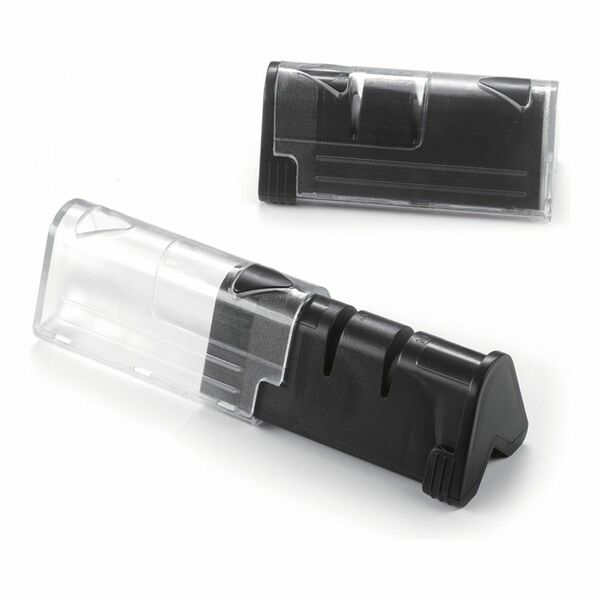 Точилка для ножей складная Walmer Home Chef, 2 уровня заточки, пластик, 4x5x21 см