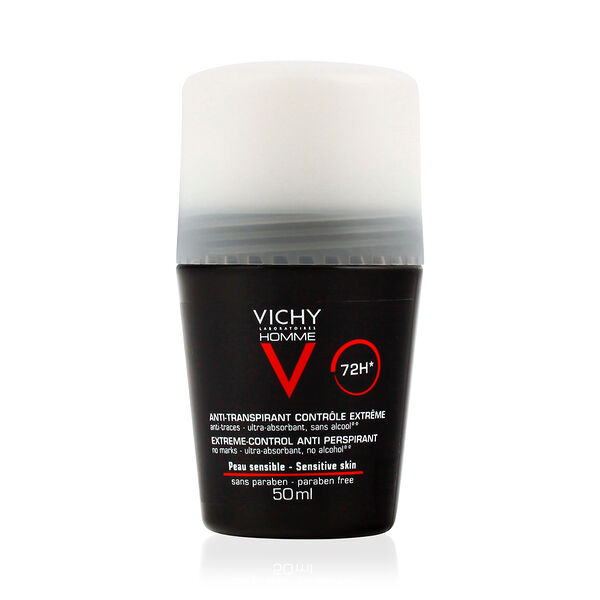 Vichy Homme Дезодорант против избыточного потоотделения с защитой 72 часа 50 мл