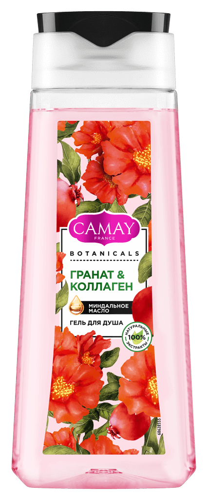 

Гель Camay Botanicals для душа Цветы Граната 250 мл