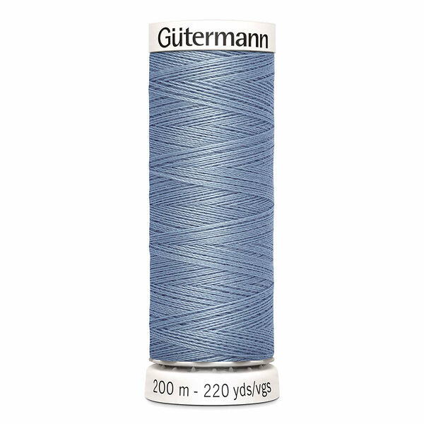 748277 Нить Sew-all для всех материалов, 200м, 100% п/э Gutermann(064 серый джинсовый)