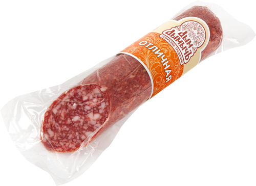 

Колбаса сырокопченая Дым Дымыч Отличная полусухая 250 г