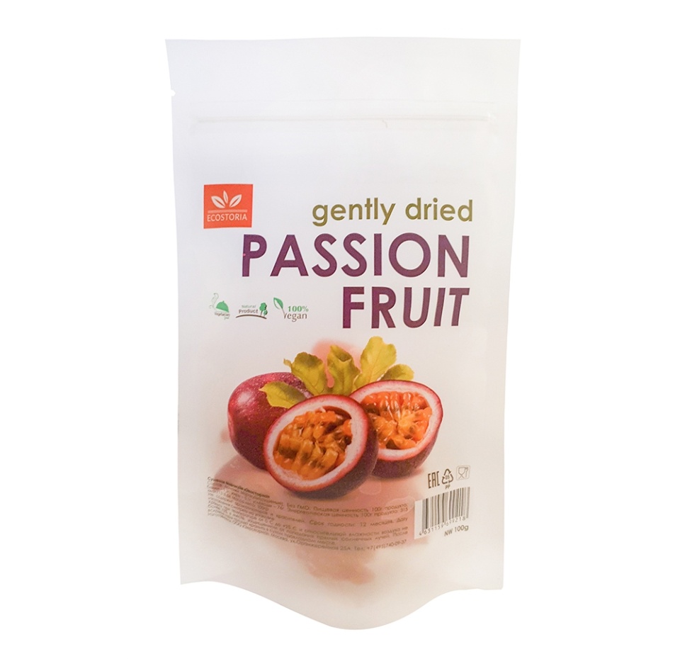 

Сухофрукты Ecostoria Маракуйя сушеная 100 г