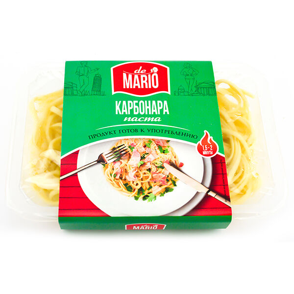 Паста Карбонара Де Марио 250г