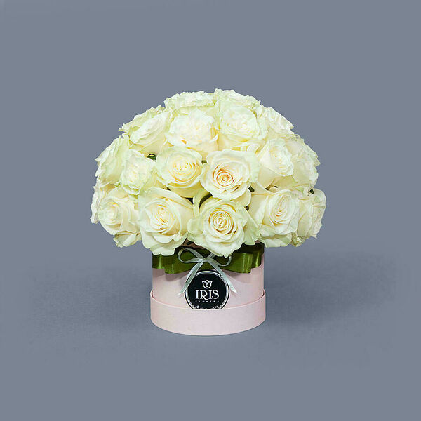 Композиция из 39 Роз Mondial Ирис