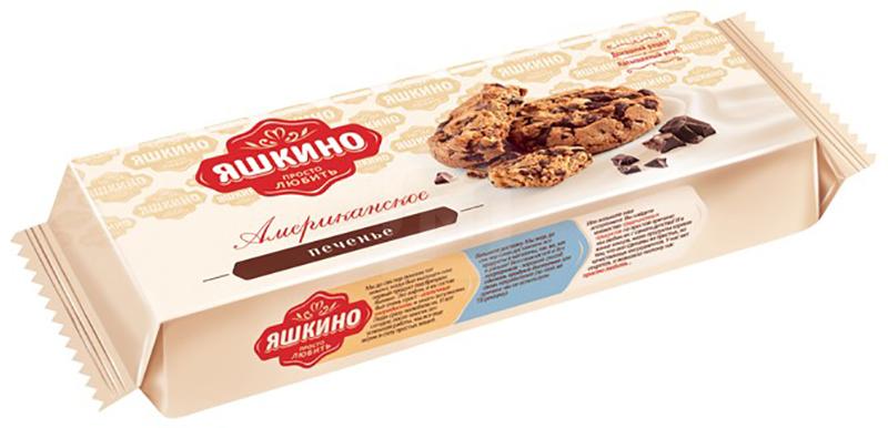 

Печенье Яшкино Американское с шоколадными каплями