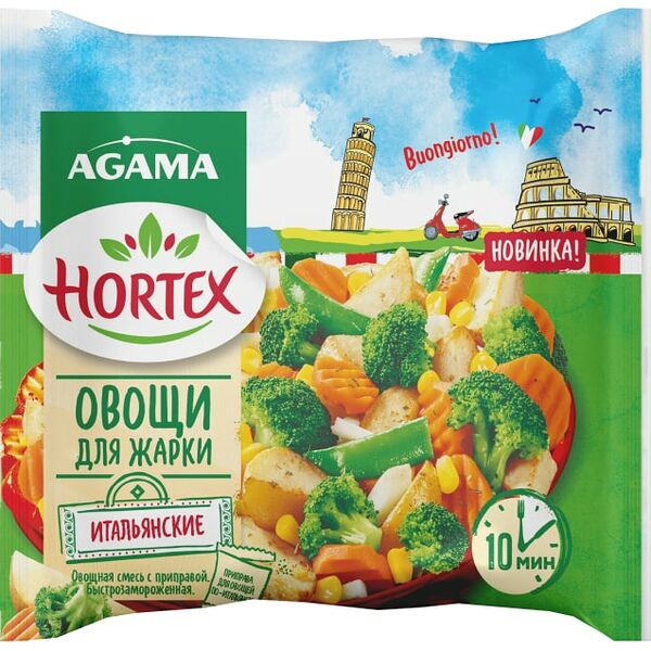 Смесь овощная Hortex Овощи для жарки Итальянские 400г