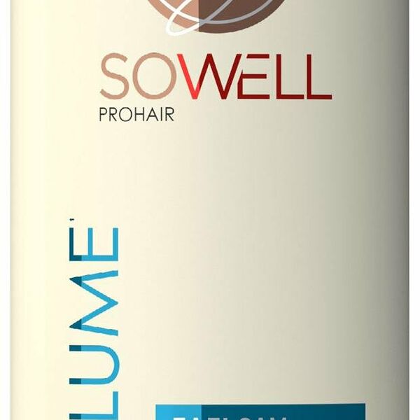 Бальзам для волос SoWell Mega Volume максимальный объем, 500 мл