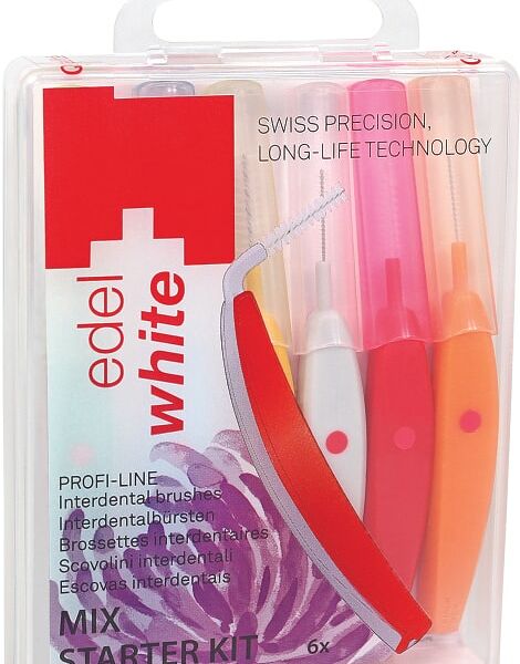 Ершик межзубный Profi-Line Mix Starter Kit Assorted с защитными колпачками 6шт