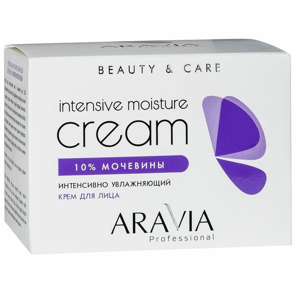 Крем Aravia Professional интенсивно увлажняющий с мочевиной 10% для лица, 150мл
