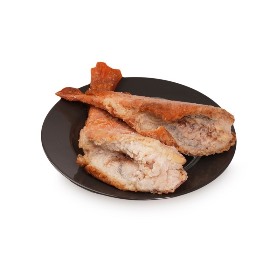 

Тушка окуня морского жареная Россия