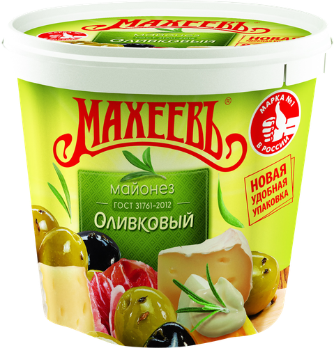

Майонез Махеевъ Оливковый 50.5% 800 г
