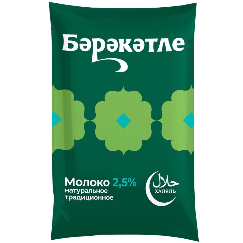 

Молоко Бэрэкэтле пастеризованное, 2.5% 900 мл