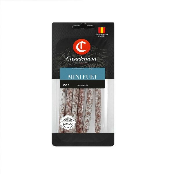 Колбаски Мини Фуэт с/в п/сух изд колб мясн мгс 90г Casademont