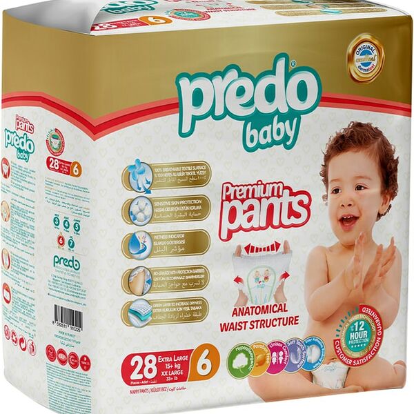 Подгузники-трусики Predo Baby №6 15+кг 28шт