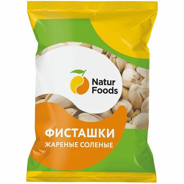Фисташки Natur Foods солёные жареные неочищенные 50 г